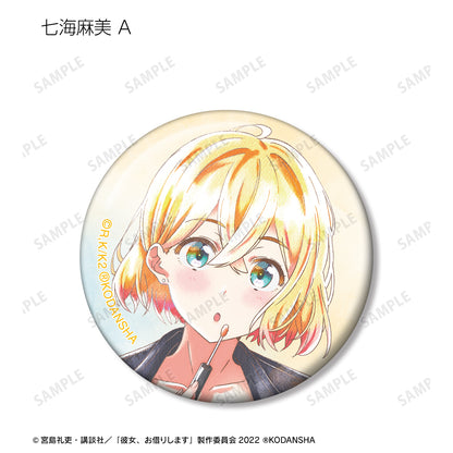 《租借女友》交易動畫 aqua label 罐徽章(單位/單品)
