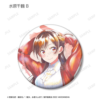 《租借女友》交易動畫 aqua label 罐徽章(單位/單品)