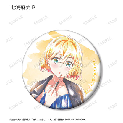 《租借女友》交易動畫 aqua label 罐徽章(單位/單品)