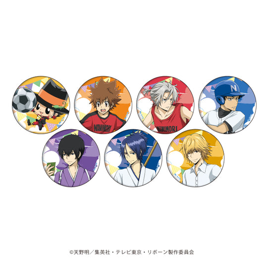 《家庭教師HITMAN REBORN!》_ 罐頭徽章40/運動版 盒裝(共7種)(全新繪製)