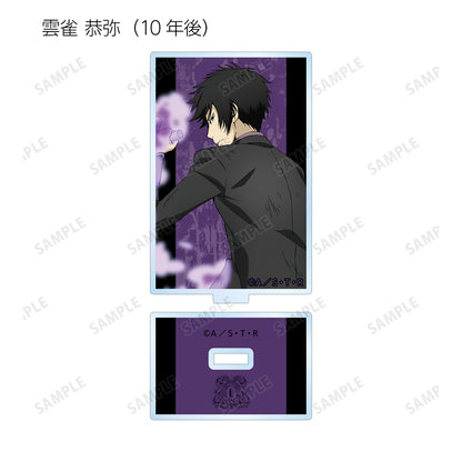 《家庭教師HITMAN REBORN!》_全新繪製插圖 戰鬥背影版 交易用亞克力展示架(單位/盒)