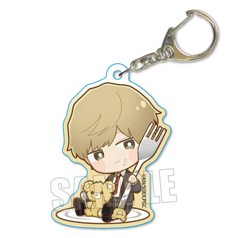 《又酷又有點冒失的男孩子們》_花裡透亞克力鑰匙扣/二見 瞬(福克)