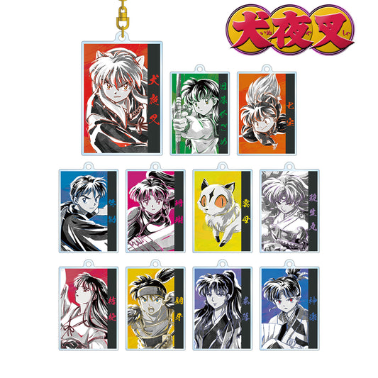 《犬夜叉》交易 Ani-Art 黑標籤 亞克力鑰匙扣單位/單品