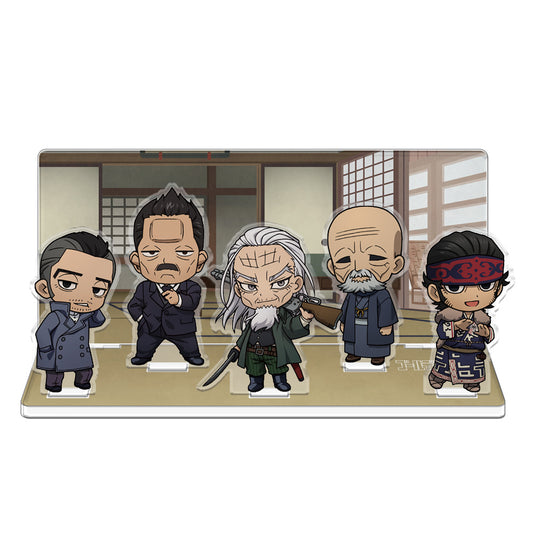 《黃金神威》_亞克力景觀模型D[土方&牛山&永倉&門倉&基拉烏?]