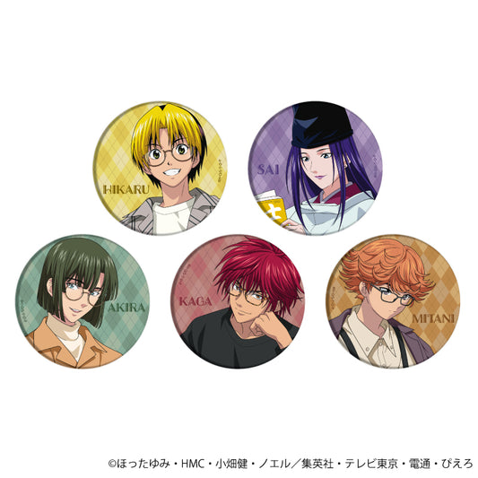《棋魂》_罐頭徽章18/閱讀版 盒裝(共5種)(全新插圖)