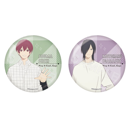 《又酷又有點冒失的男孩子們》_金屬罐徽章/01 第1波 1盒