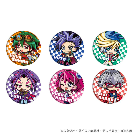 遊☆戲☆王ARC-V_罐徽章05/盒(全6種)(迷你角色插圖)