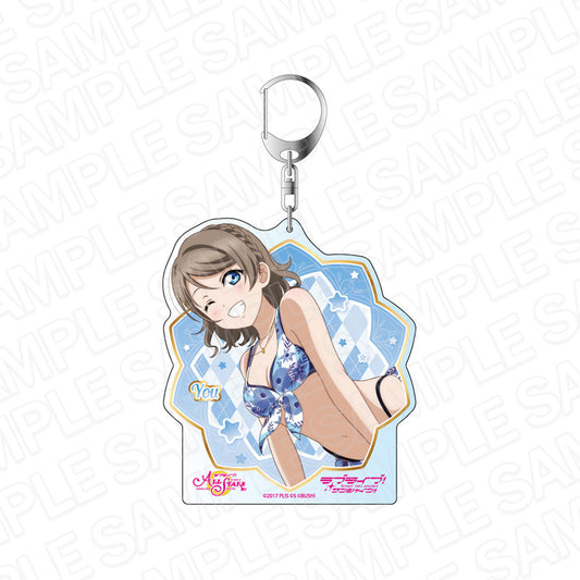 Love Live!學園偶像節 ALL STARS_大號鑰匙扣 渡邊 曜 挑戰!日落夏日版