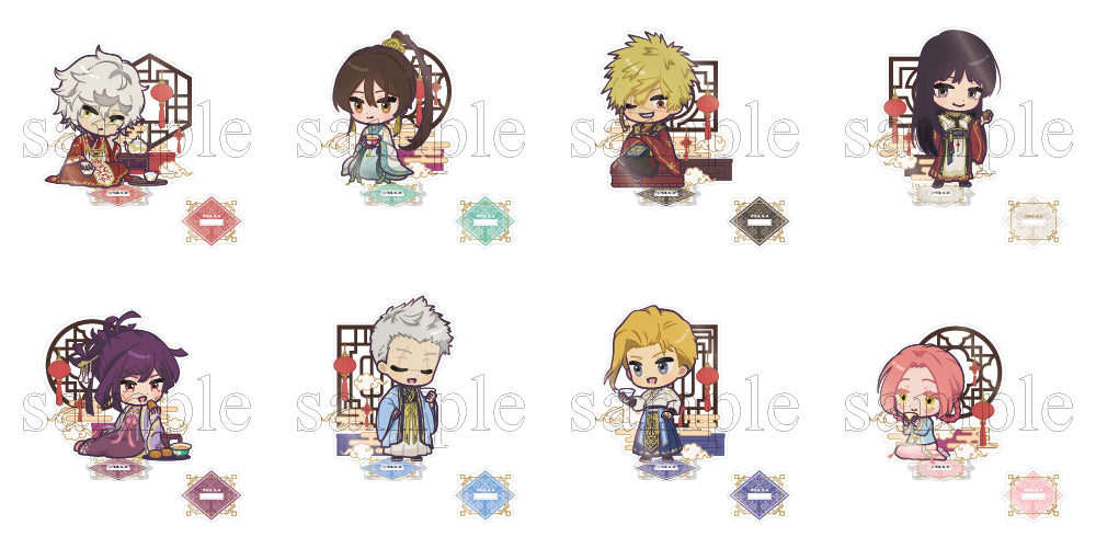 《地獄樂》- 彩色花茶 - 亞克力支架 4.桐馬