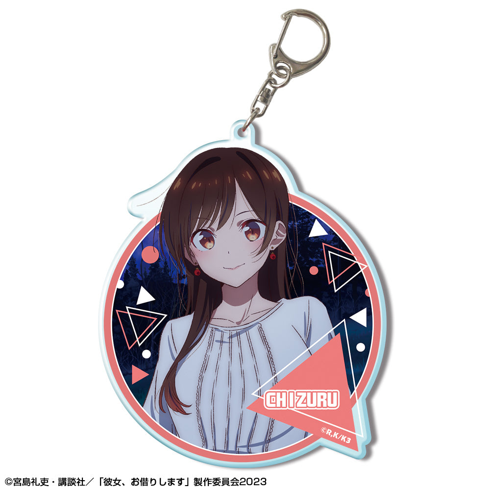 《租借女友》大亞克力鑰匙扣 Ver.2 設計01(水原千鶴/A)