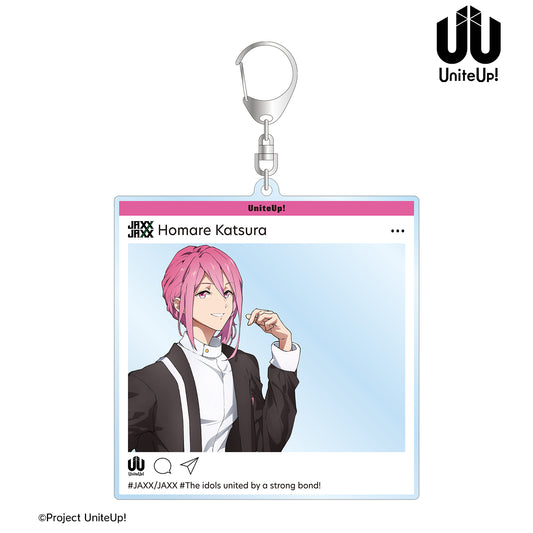 《UniteUp!》- 桂 ほまれ SNS風大號亞克力鑰匙扣