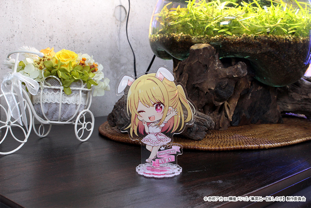 "我推的孩子" 迷你亞克力立牌【紅寶石】白色連衣裙