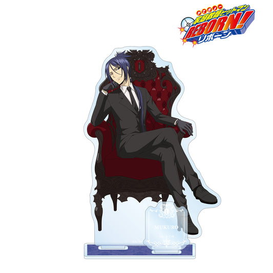 《家庭教師HITMAN REBORN!》_全新繪製插圖 十年後 六道 骸 王座版 帶零件的大亞克力支架