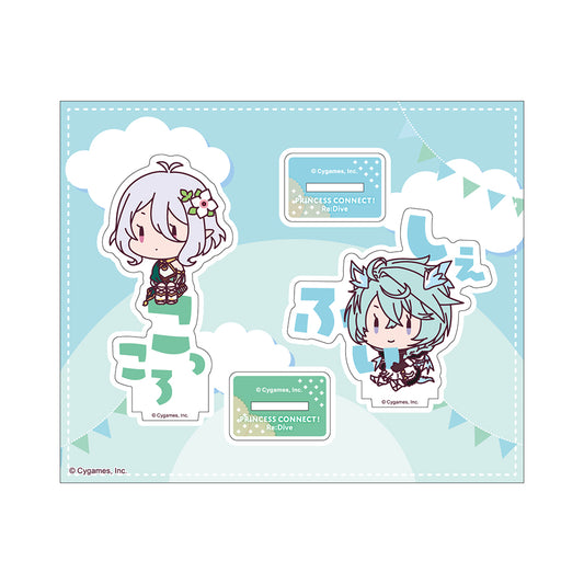 《公主連結！Re:Dive》角色名字立牌B款：可可蘿&謝菲