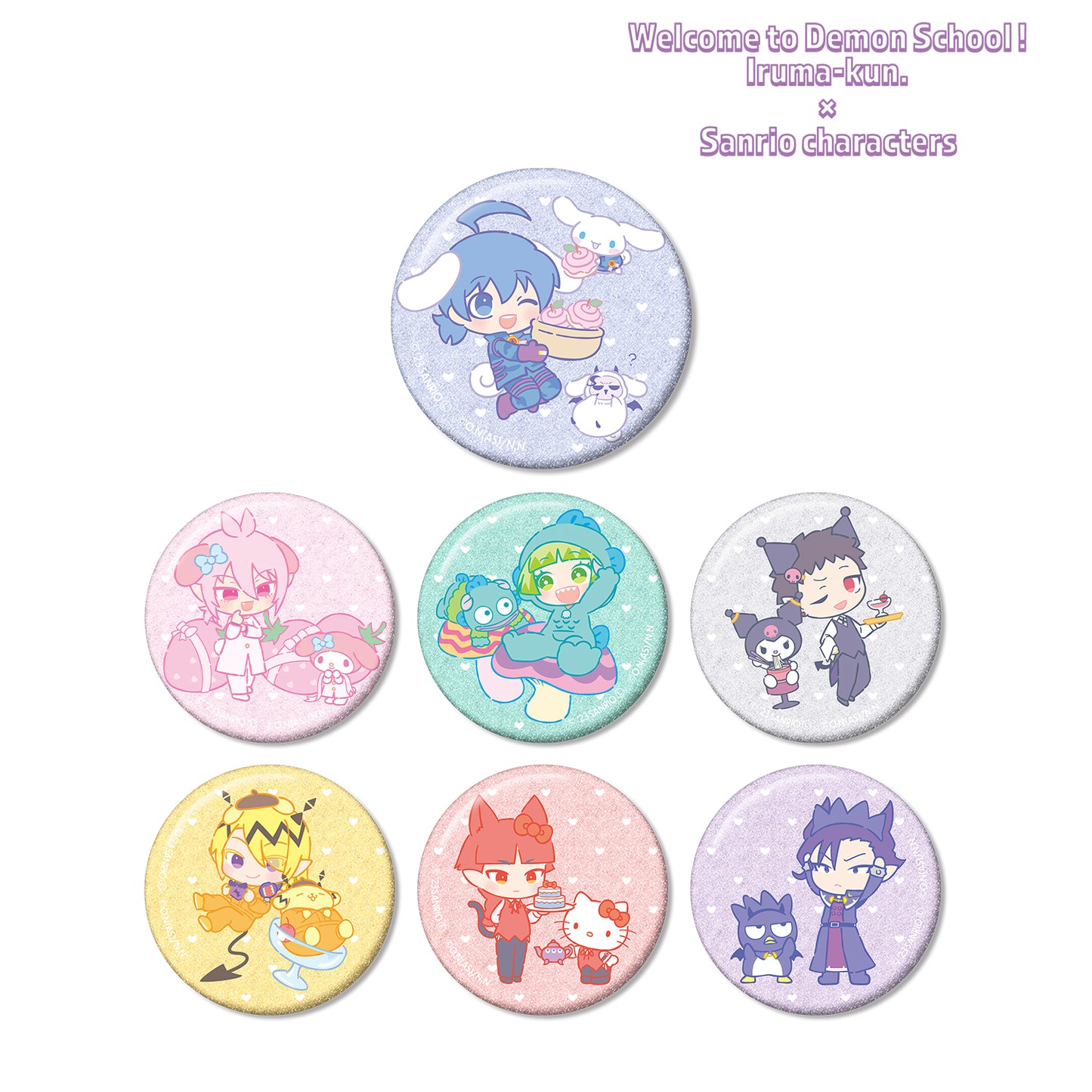 《入間同學入魔了！》×《三麗歐》_交易閃光罐徽章單位/盒