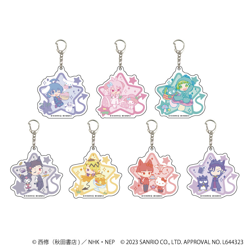 魔入侵了！入間君×《三麗歐》_亞克力鑰匙扣01/盒共7款 (描繪迷你角色插圖)