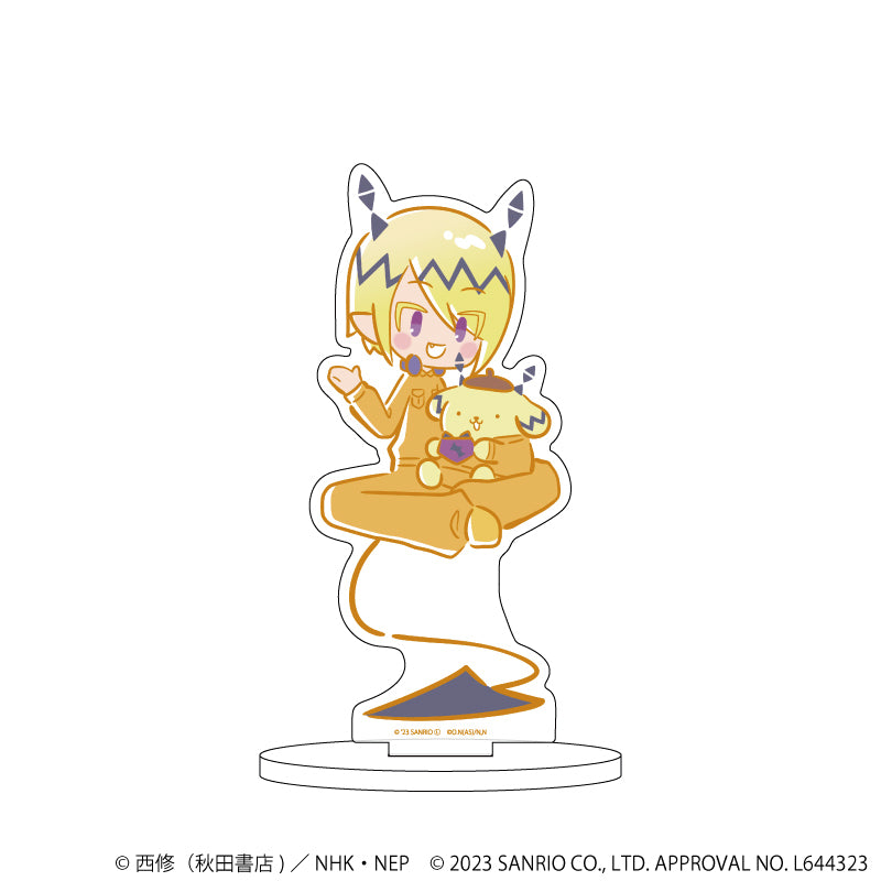 魔入侵了！入間君×《三麗歐》_角色亞克力手辦05/夏克斯·裡德×《布丁狗》(原創插圖)