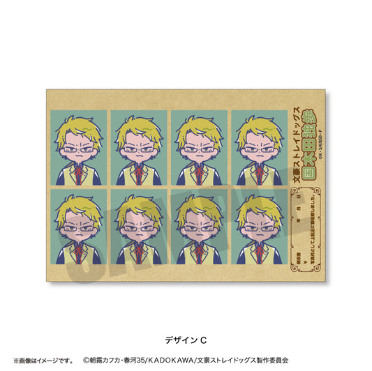 文豪狗臉_莉莉絲 證件照風貼紙 C 國木田 獨步
