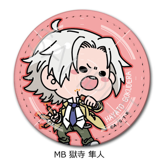 《家庭教師HITMAN REBORN!》_皮質徽章(圓形) MB 獄寺隼人