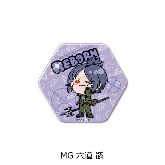《家庭教師HITMAN REBORN!》六角形徽章 MG 六道骸