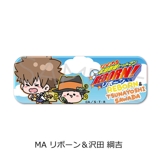 《家庭教師HITMAN REBORN!》長方形罐徽章 MA 雷鬼&沢田綱吉