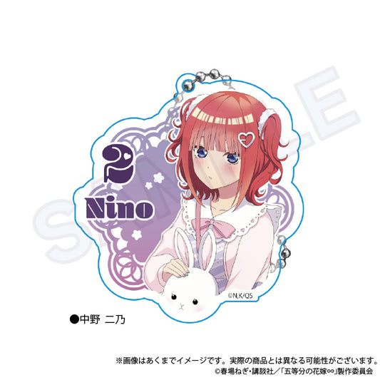 《五等分的新娘》∽_亞克力鑰匙扣 Märchen sisters ver. 中野二乃