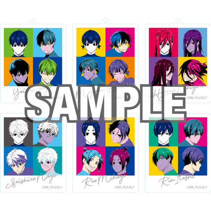 《藍色監獄》丙烯鑰匙扣 塗鴉風格蜂樂回