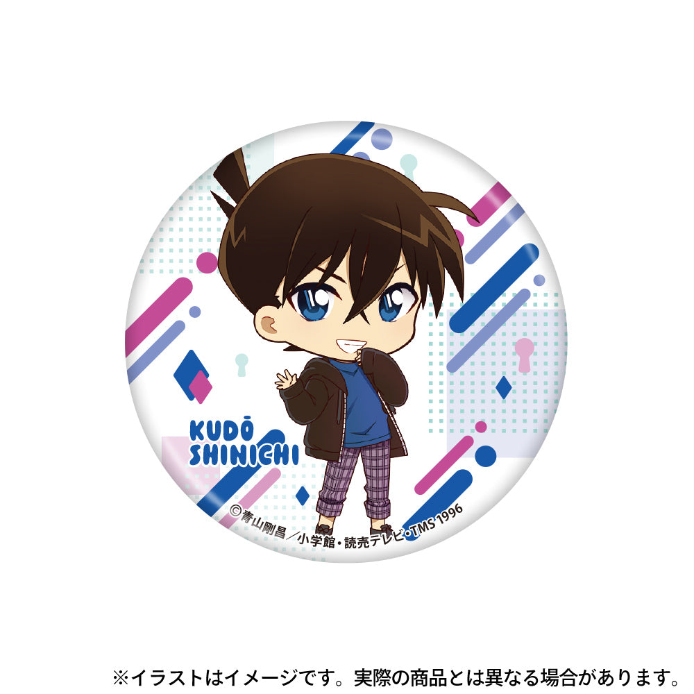 《名偵探柯南》_罐頭徽章 工藤新一SD