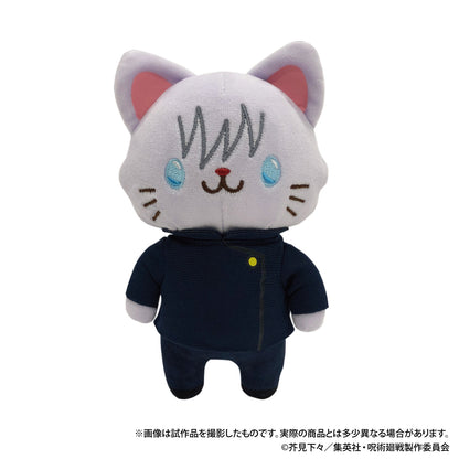 《呪術廻戦》第2季帶貓耳眼罩的毛絨鑰匙扣/懷玉·玉折五條 悟