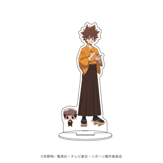 《家庭教師HITMAN REBORN!》_亞克力立牌67/Reborn&沢田繩吉 復古咖啡廳版(全新繪製插圖)