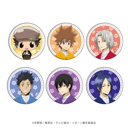 《家庭教師HITMAN REBORN!》_罐頭徽章57/復古咖啡館版. BOX(全6種)(描繪下來的插圖)【全套BOX】