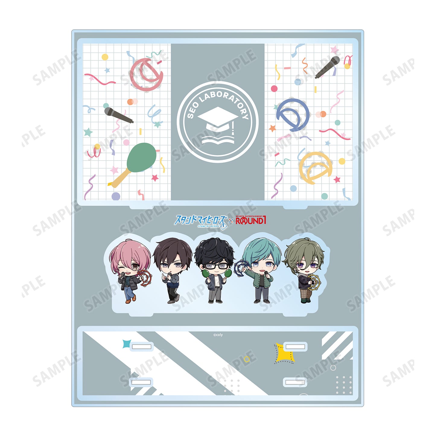 《募戀英雄》迷你角色 亞克力景觀 瀬尾研究室