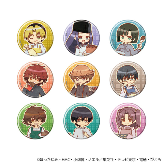 《棋魂》_罐頭徽章29/情人節版 系列(共9種)(復古藝術插圖)【全套包裝】