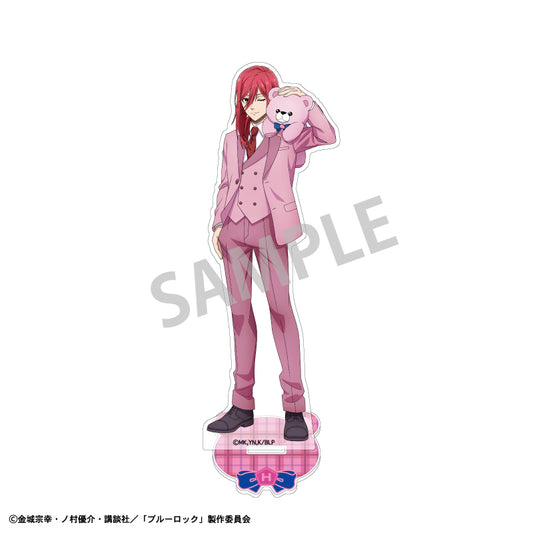 《藍色監獄》亞克力支架_千切 豹馬_泰迪熊