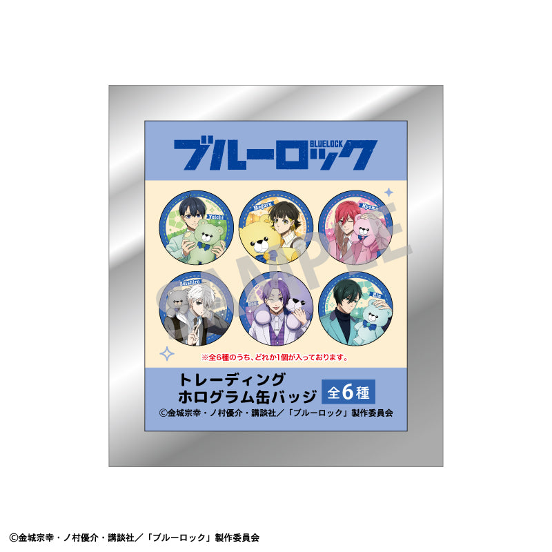 《藍色監獄》交易卡片霍LOGO罐徽章泰迪熊【包裝盒】