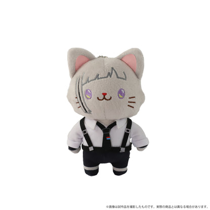 《文豪野犬》帶貓耳眼罩的毛絨玩偶鑰匙扣/中島敦
