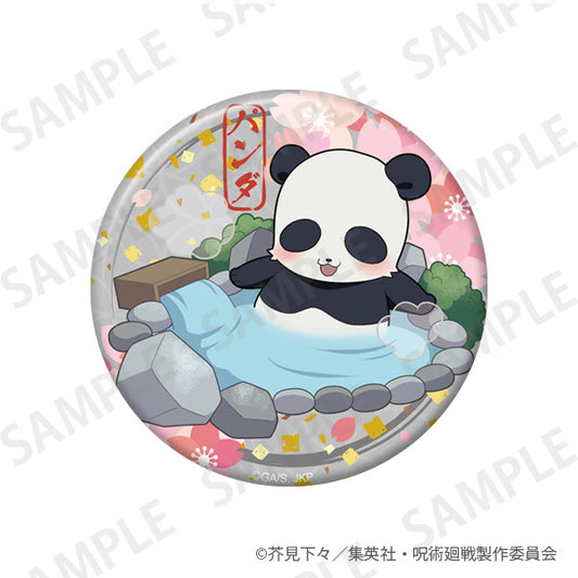 《咒術回戰》閃閃發光罐徽章+75 Enjoy Japan版 熊貓