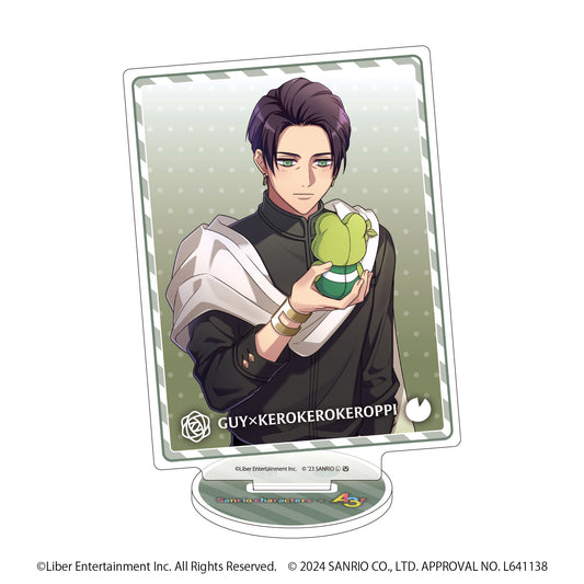 《A3!滿開劇團》×Sanrio characters 亞克力支架12/蓋×克羅蛙(官方插圖)