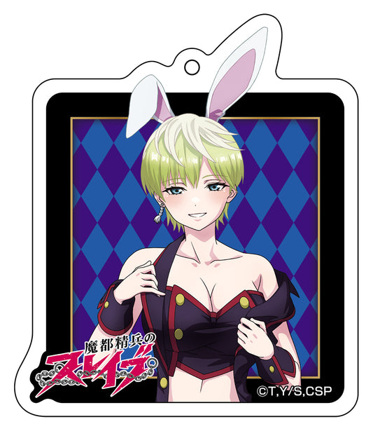 《魔都精兵的奴隸》描繪版亞克力鑰匙扣【兔女郎版】③出雲天花