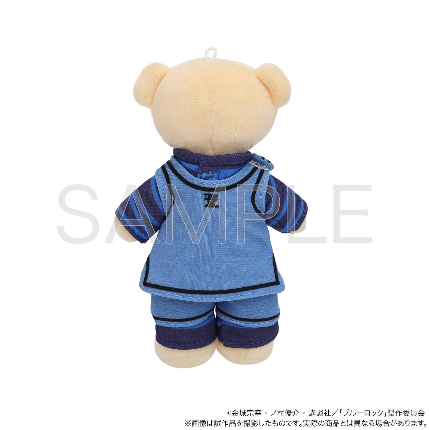 《藍色監獄》_熊耳朵/圍裙褲藍