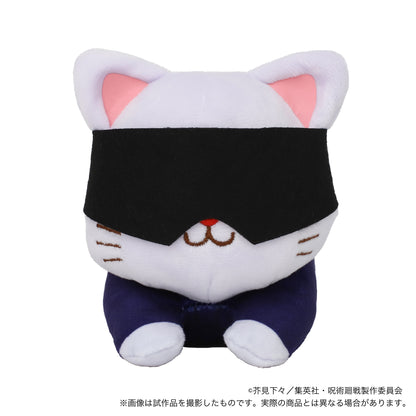 《呪術廻戦》帶有CAT眼罩的毛絨玩具～躺著～／五條 悟