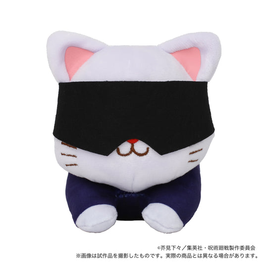 《呪術廻戦》帶有CAT眼罩的毛絨玩具～躺著～／五條 悟