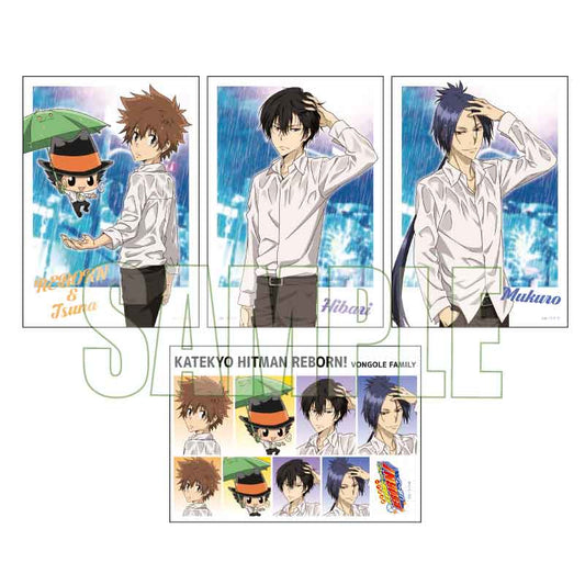 《家庭教師HITMAN REBORN!》明信片套裝/ Vongola家族 雨淋ver.