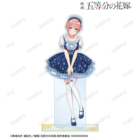 電影 《五等分的新娘》_全新繪製插圖 中野一花 雪女僕版 特大亞克力支架