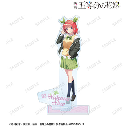 電影 《五等分的新娘》_描繪下來的插圖 中野二乃 衣服交換版 帶零件的大亞克力支架
