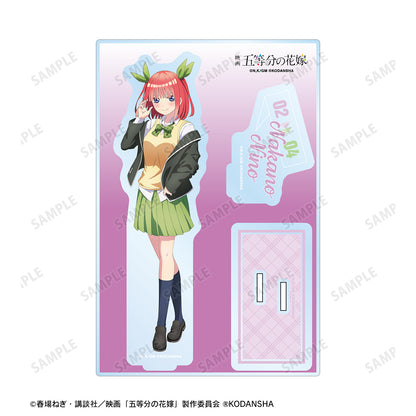 電影 《五等分的新娘》_描繪下來的插圖 中野二乃 衣服交換版 帶零件的大亞克力支架