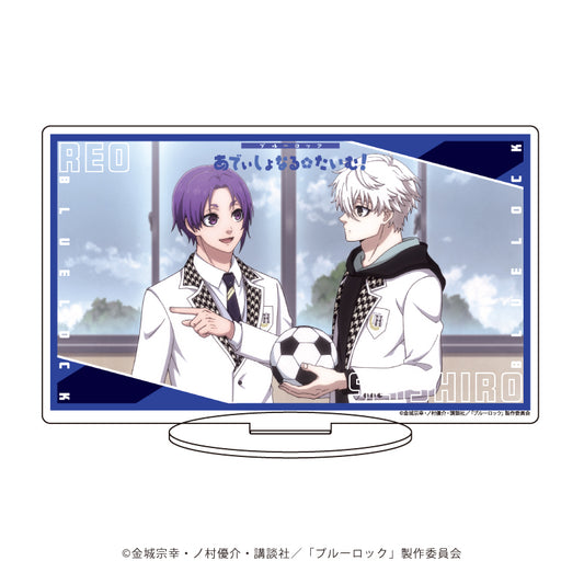 《藍色監獄》角色亞克力手辦22/凪 誠士郎&御影 玲王(場景寫真插圖)