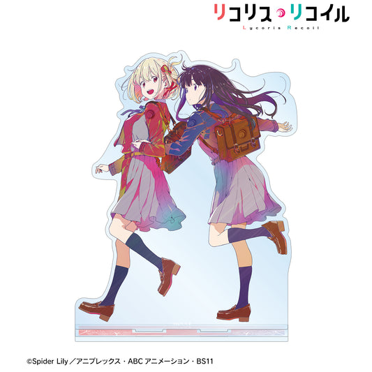 《莉可麗絲》_錦木千束＆井之上多貴奈 Ani-Art clear label BIG亞克力立牌
