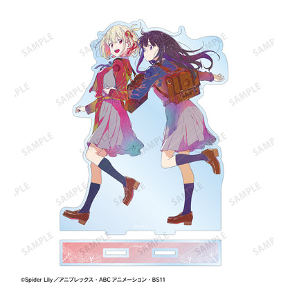 《莉可麗絲》_錦木千束＆井之上多貴奈 Ani-Art clear label BIG亞克力立牌