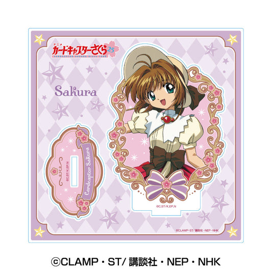 《魔卡少女櫻》- 亞克力立牌2④ 木之本櫻紫羅蘭色禮服